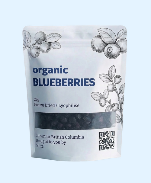 BC Organic Blueberries (10 x 25g Packs)