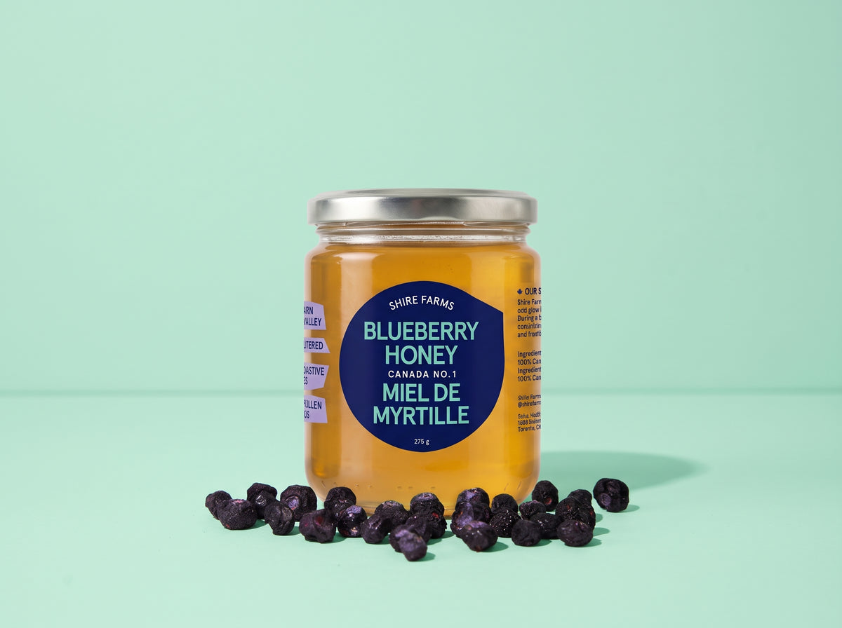 Raw Blueberry Honey